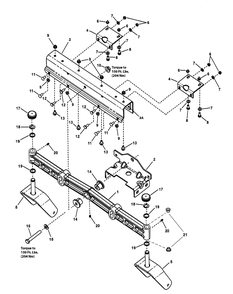 Front Axle Group - Rzt Diagram and Parts List for 107280063-7800753A,ZTS7000 2011 Briggs and Stratton Lawn Tractor Accessories